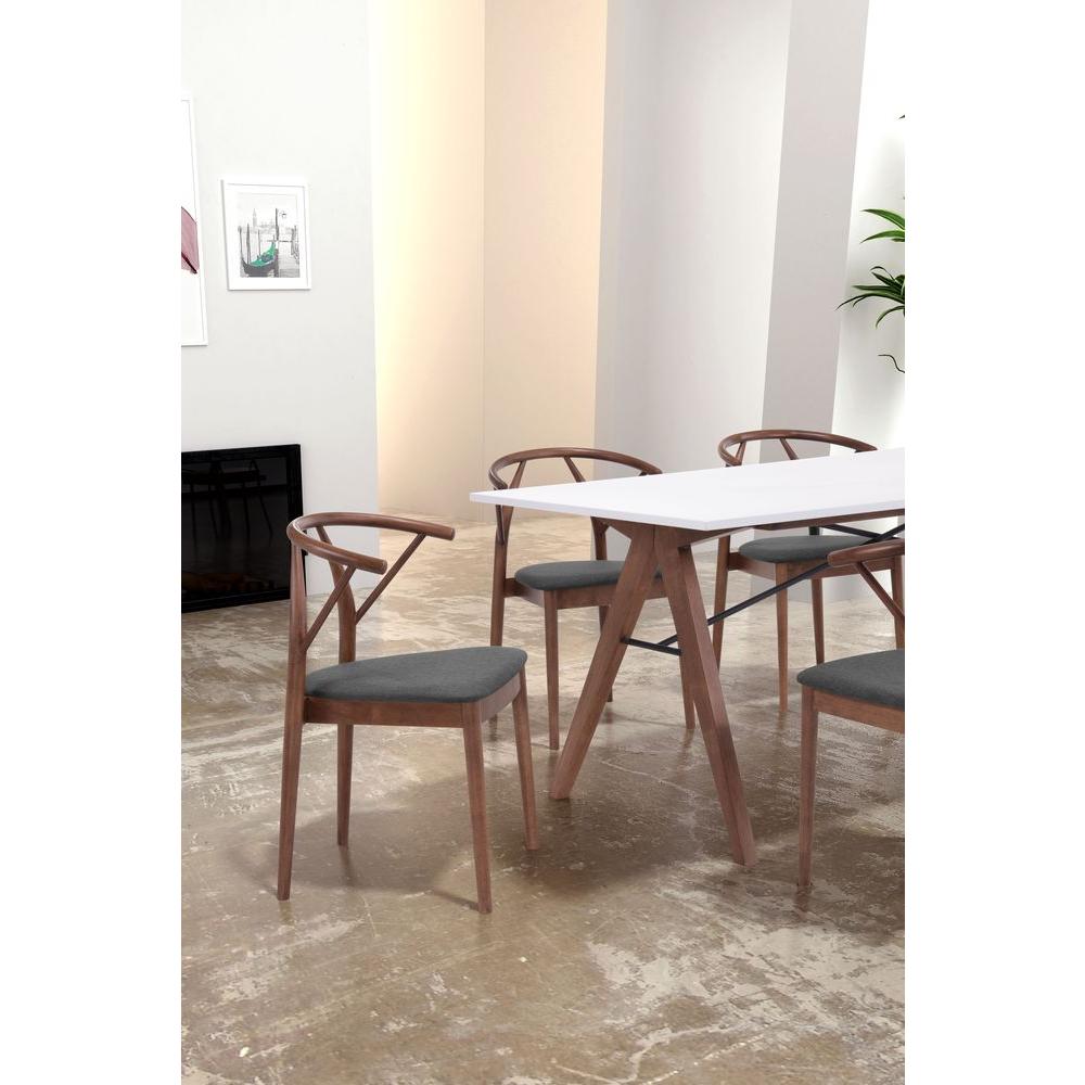 Communion Espresso Wood Dining Chair Set Of 2