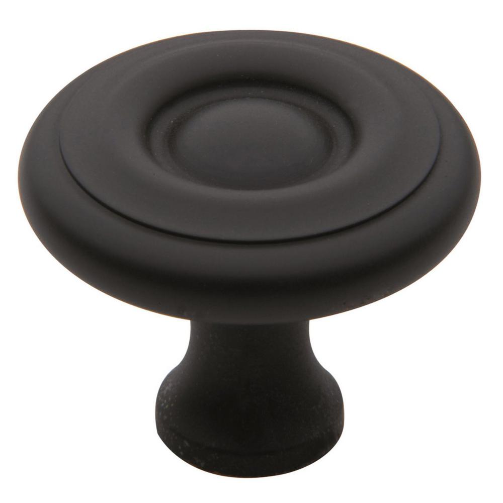 Baldwin Colonial 1 5 In Oil Rubbed Bronze Cabinet Knob 4660 102