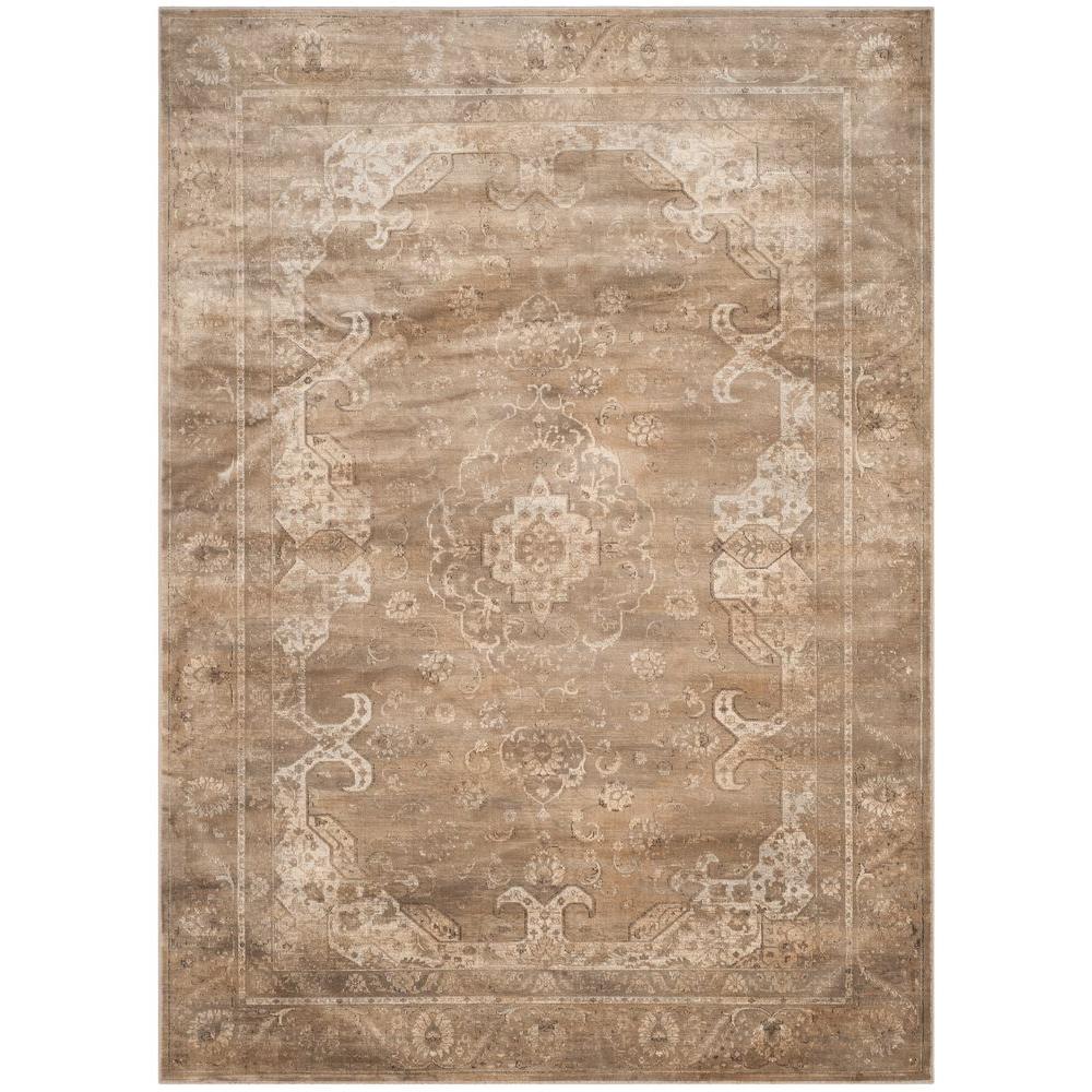 Safavieh Vintage Mouse 9 Ft X 12 Area Rug Vtg137 3110 The Safavieh Vintage Mouse 9 Ft X 12 Area Rug