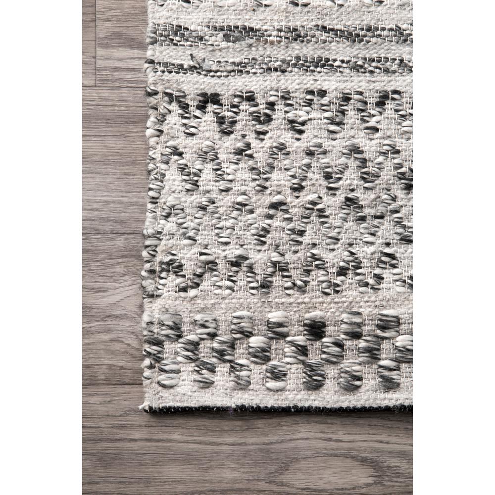 Nuloom Natosha Chevron Silver 8 Ft X 10 Indoor Outdoor Area Nuloom Natosha Chevron Silver 8 Ft X