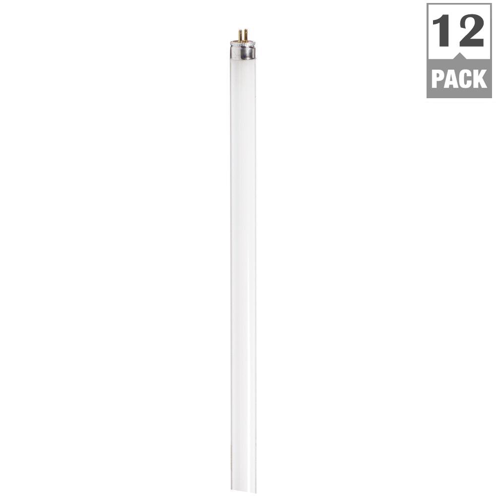 Philips 13-Watt 21 in. Linear T5 Fluorescent Tube Light Bulb Cool White ...