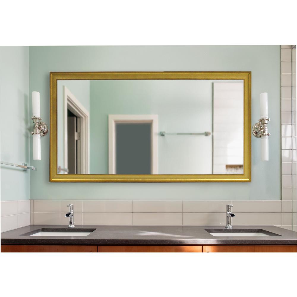 76 5 In X 37 Vintage Gold Extra Large Non Beveled