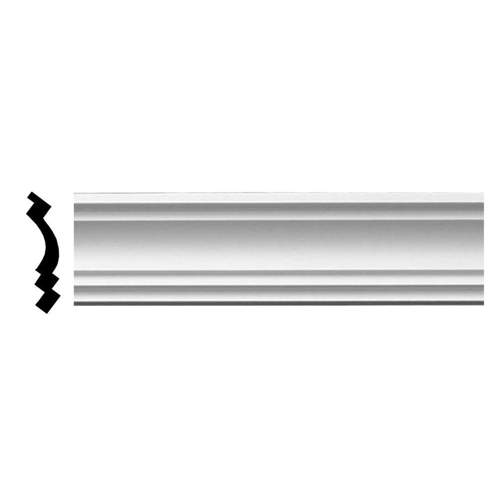 Ekena Millwork 2 in. x 3 in. x 941/2 in. Polyurethane Traditional