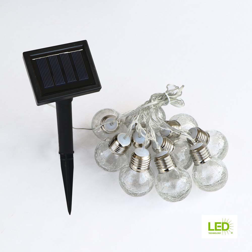Smart Solar 20-Light LED Multi-Color Dragonfly String Light Set ...