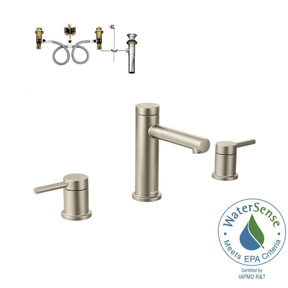 Moen Align 8 In Widespread 2 Handle Bathroom Faucet Trim Kit With