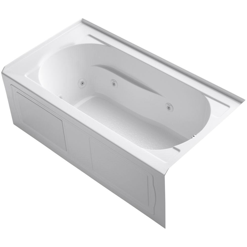 KOHLER Devonshire 5 ft. Acrylic Right Drain Rectangular ...