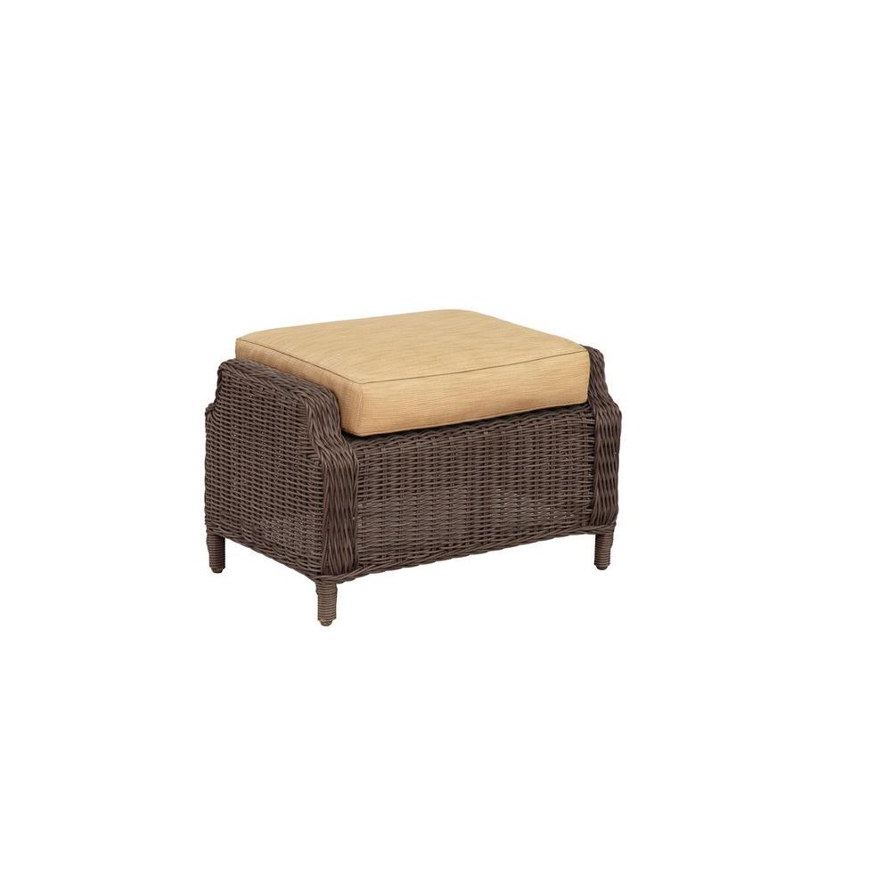 Outdoor Ottomans - Outdoor Lounge Furniture - The Home Depot
