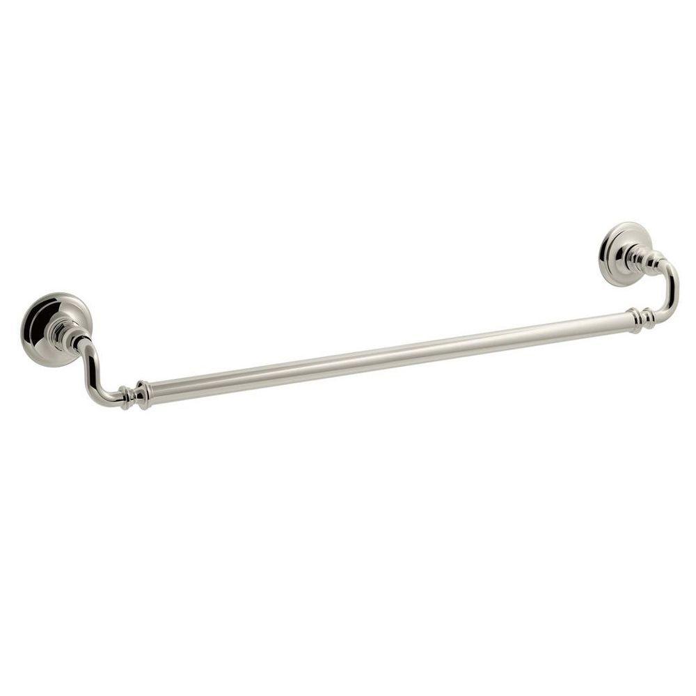 Kohler Artifacts 24 In Towel Bar Vibrant Polished Nickel Kohler Artifacts 24 In Towel Bar Vibrant Polished Nickel