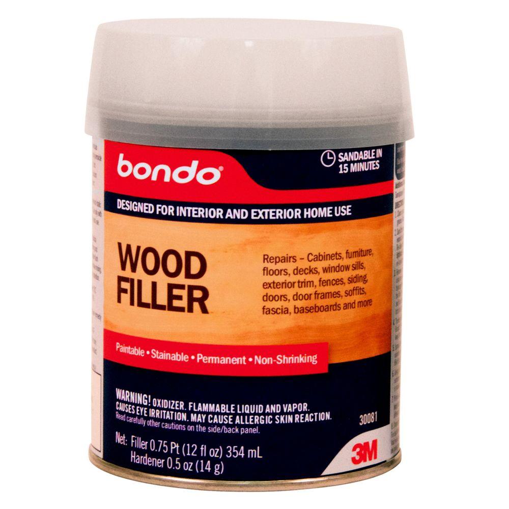 3m Bondo 12 Fl Oz Wood Filler