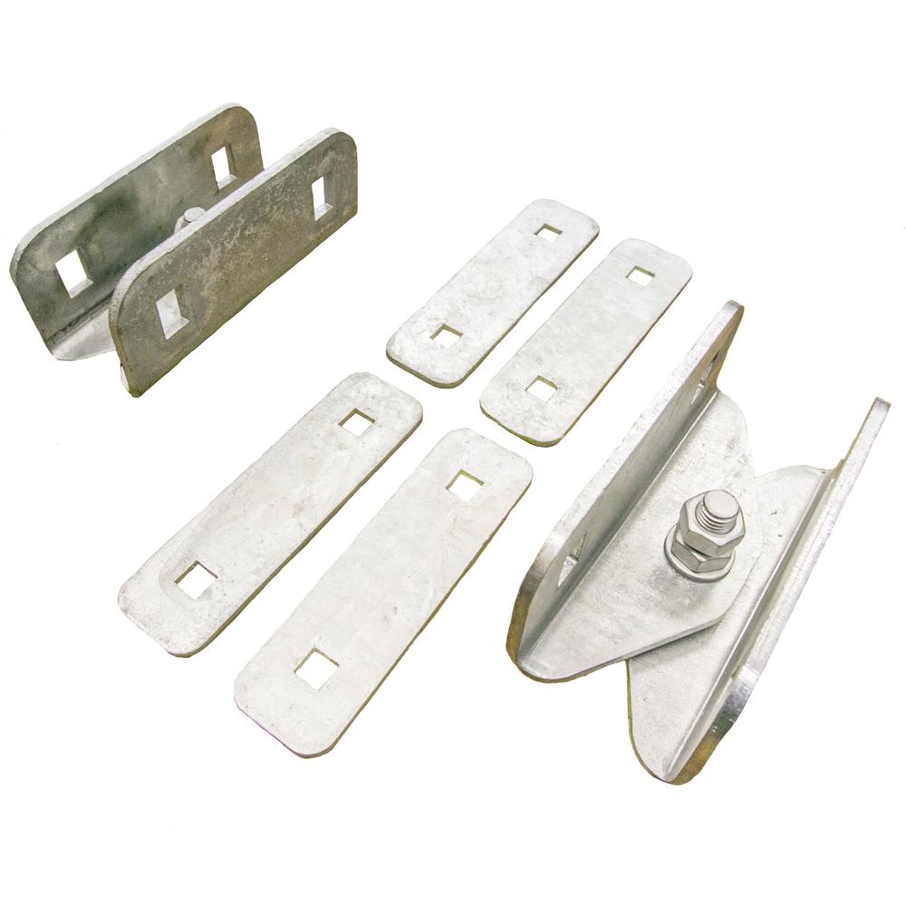 Tommy Docks 2 in. x 8 in. Heavy Duty Floating Dock Hinge KitFDBHK