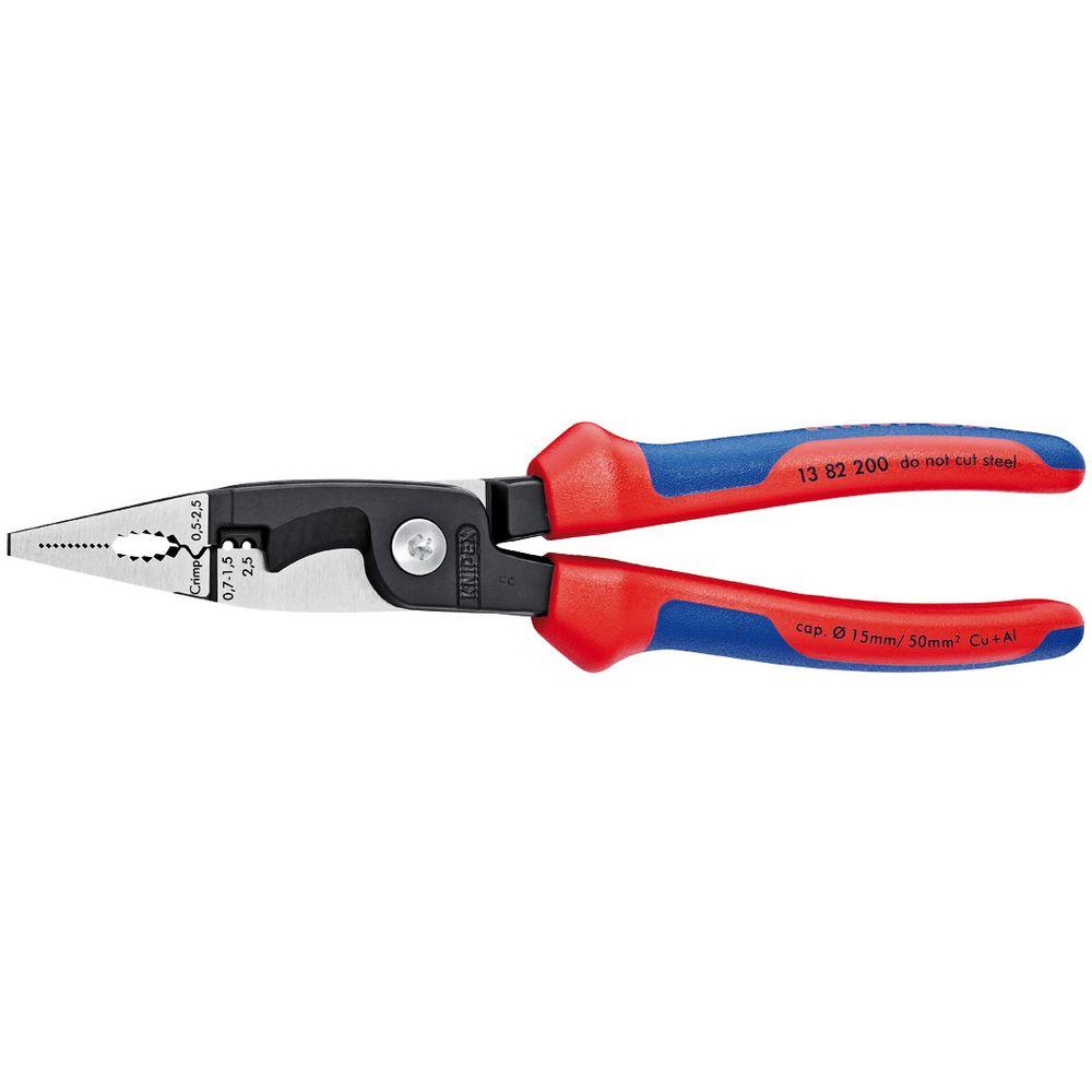 KNIPEX Heavy Duty Steel 6in1 Electrical Installation Pliers