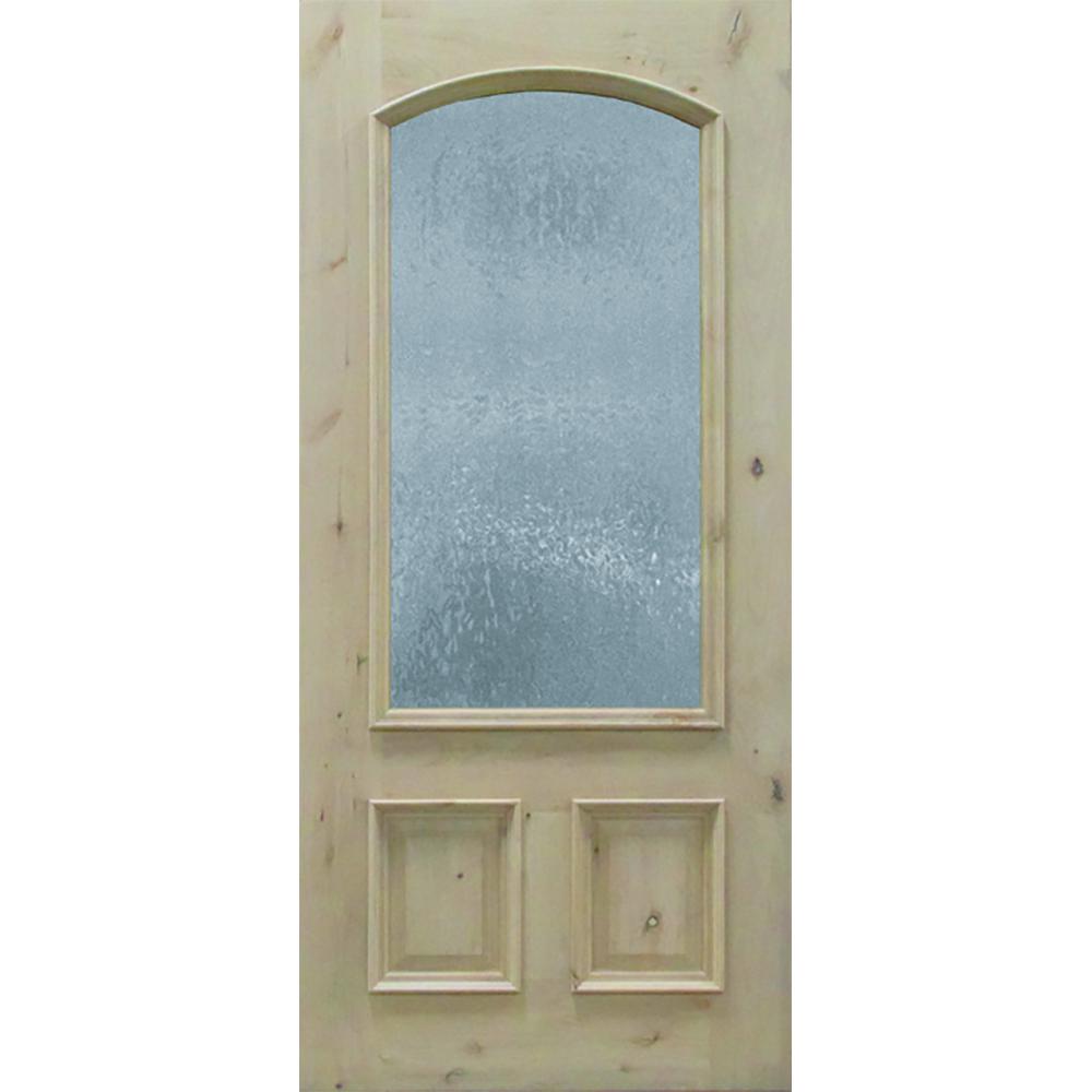 Steves Sons 36 In X 80 In Rustic 3 4 Lite Rain Unfinished