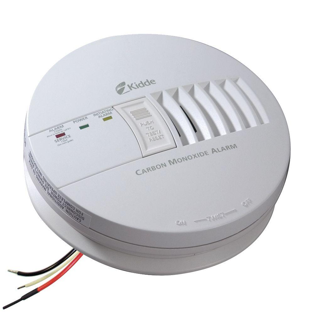 Kidde Hardwired 120Volt InterConnectable Carbon Monoxide Alarm with