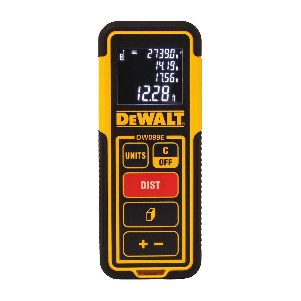 Dewalt Range Meter Laser Distance Measurer Measuring Tools