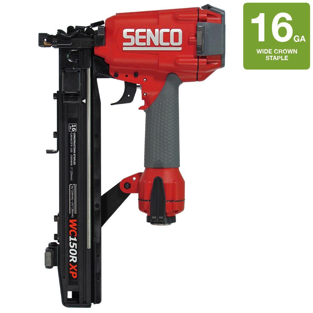 Senco 16-Gauge 1 inch Crown 1-1/2 inch Heavy Wire Roofing Stapler by Senco