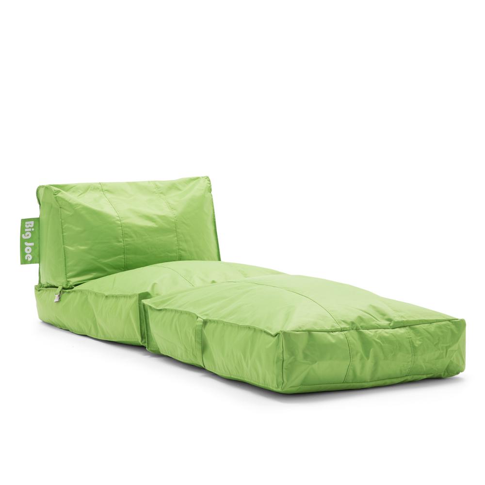 Big Joe Flip Lounger Spicy Lime Smartmax Bean Bag 0634185 The