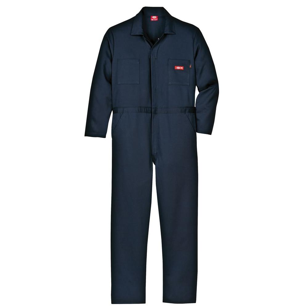 Dickies Men's Extra Large Flame Resistant Long Sleeve CoverallJV100NV