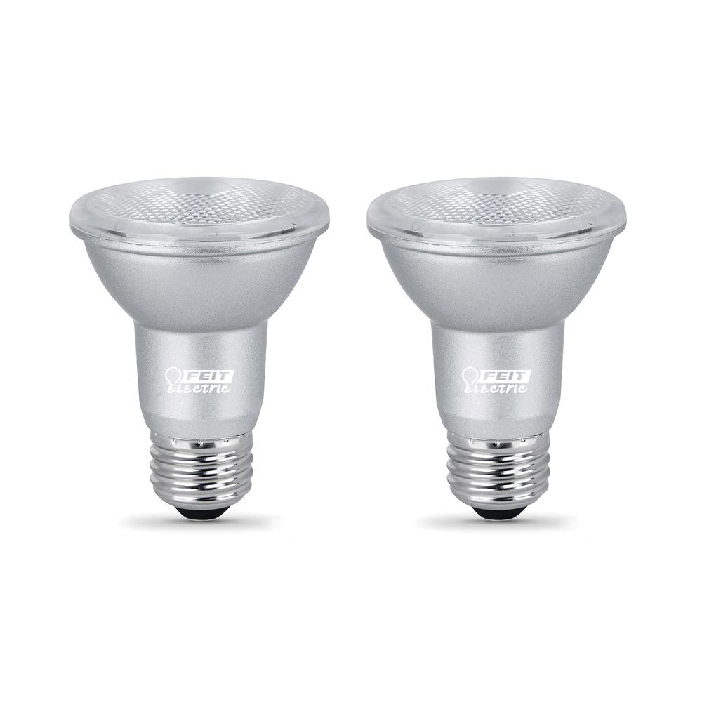 Enclosed Fixture Rated Led Bulbs Light The Home Depot 50 Watt Equivalent Par20 Dimmable Cec Led