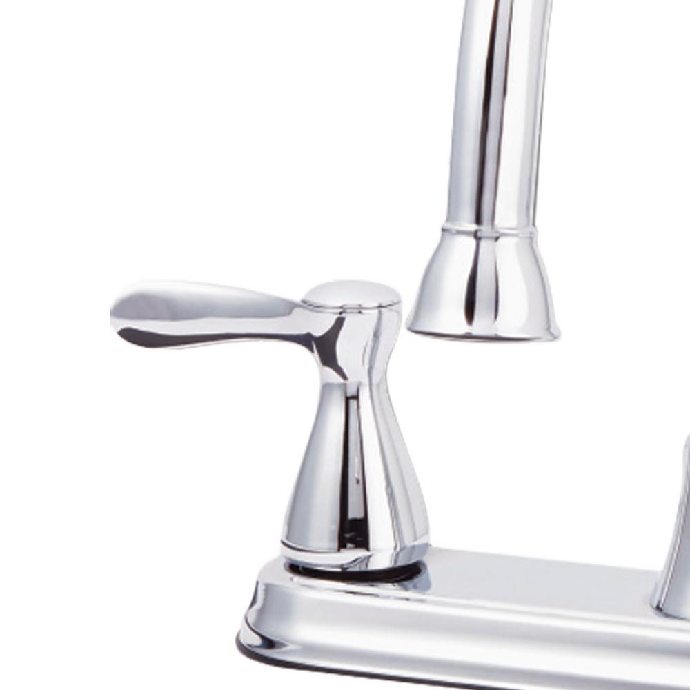 Ez Flo Tuscany Collection 2 Handle Standard Kitchen Faucet With