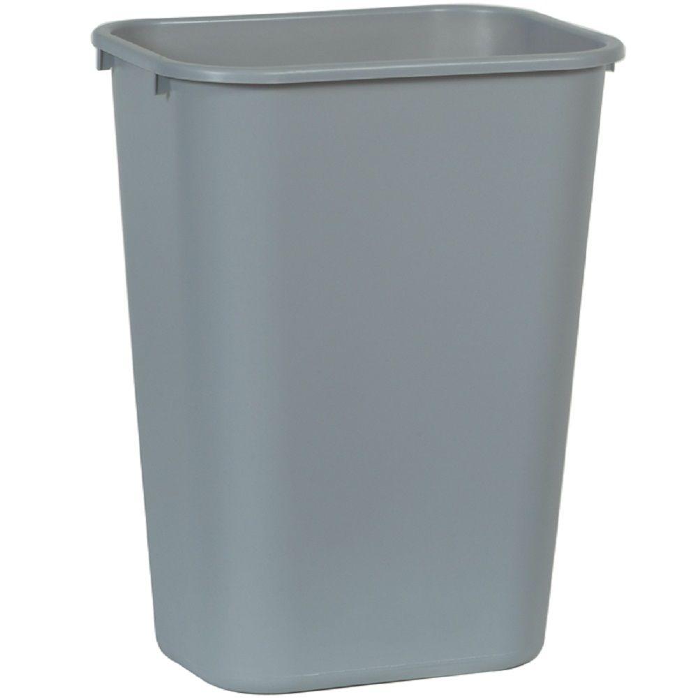 rectangular garbage bin