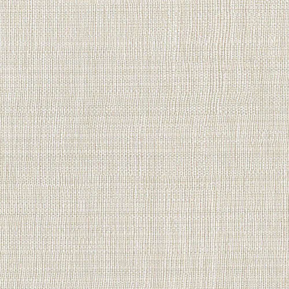 Brewster Beige Linen Texture Wallpaper Sample-3097-47SAM - The Home Depot