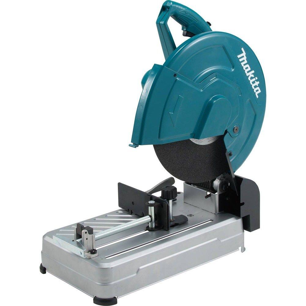 Makita 15 Amp 14 In Cut Off Saw With Tool Less Wheel Change Lw1400 The Home Depot