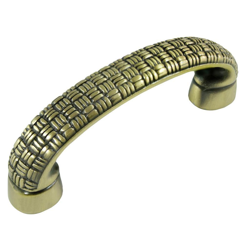 Continental Home Hardware 2.5 in. Satin Brass Finger Pull-RL021132 ...