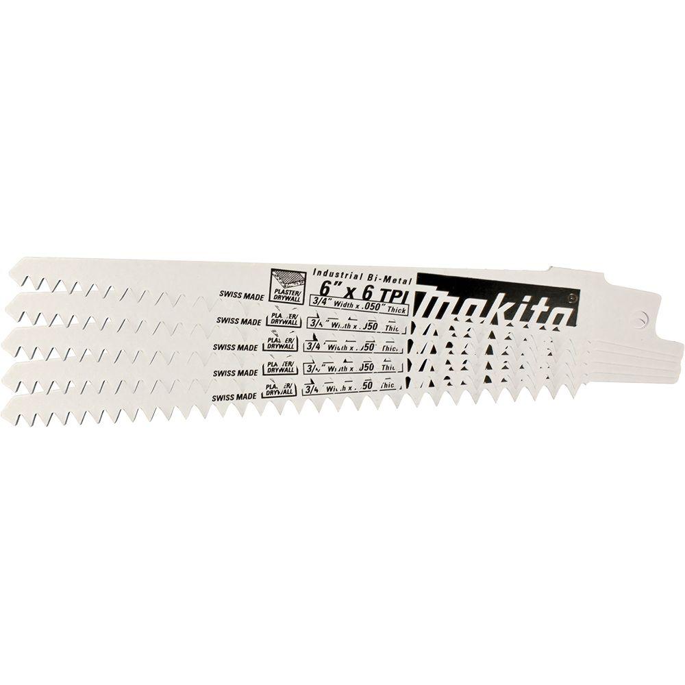 UPC 088381938051 product image for Reciprocating Saw Blades: Makita Saw Blades 9 in. 18 Teeth per in. Metal Cutting | upcitemdb.com