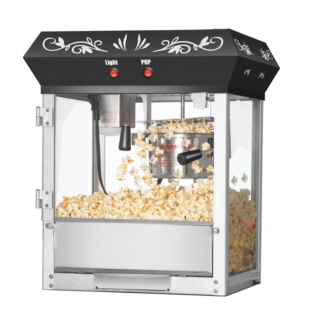 Funtime Carnival Style 4 oz. Popcorn MachineFT421CR The Home Depot
