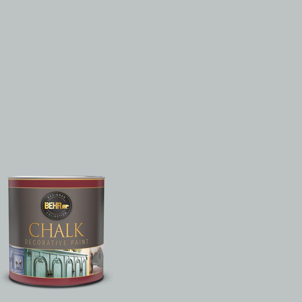 BEHR 1 qt. PPU2618 Silver Mine Interior Chalk Decorative Paint710004