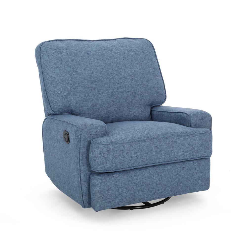 navy blue glider chair