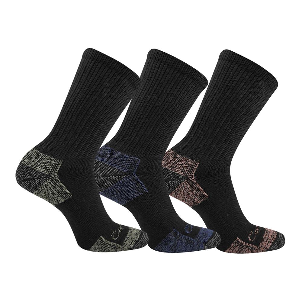 Carhartt Women's Size Medium Black Cotton Crew Socks (3-Pack ...