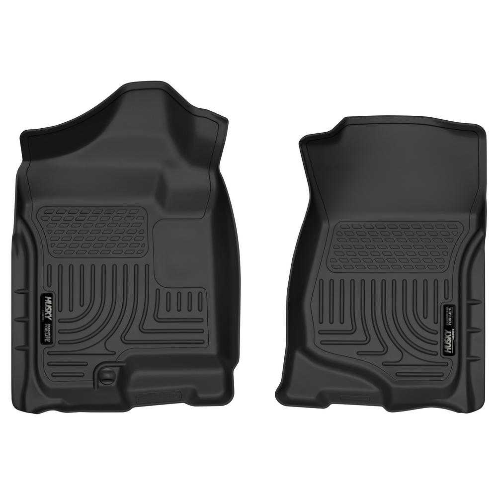 Husky Liners Center Hump Floor Liner Fits 07-13 Silverado//Sierra Crew//Ext Cab 53131