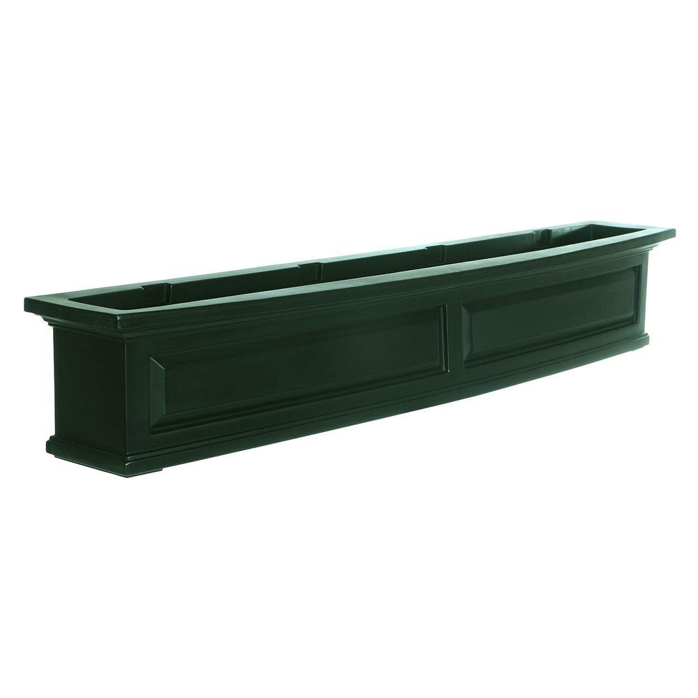 Mayne Fairfield 11 in. x 60 in. Plastic Window Box5824B The Home Depot