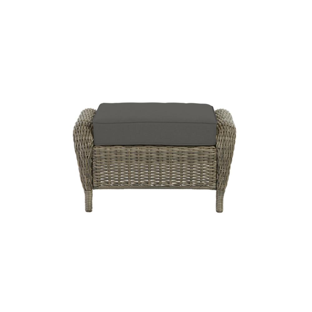 Hampton Bay Wicker Ottoman Pictures