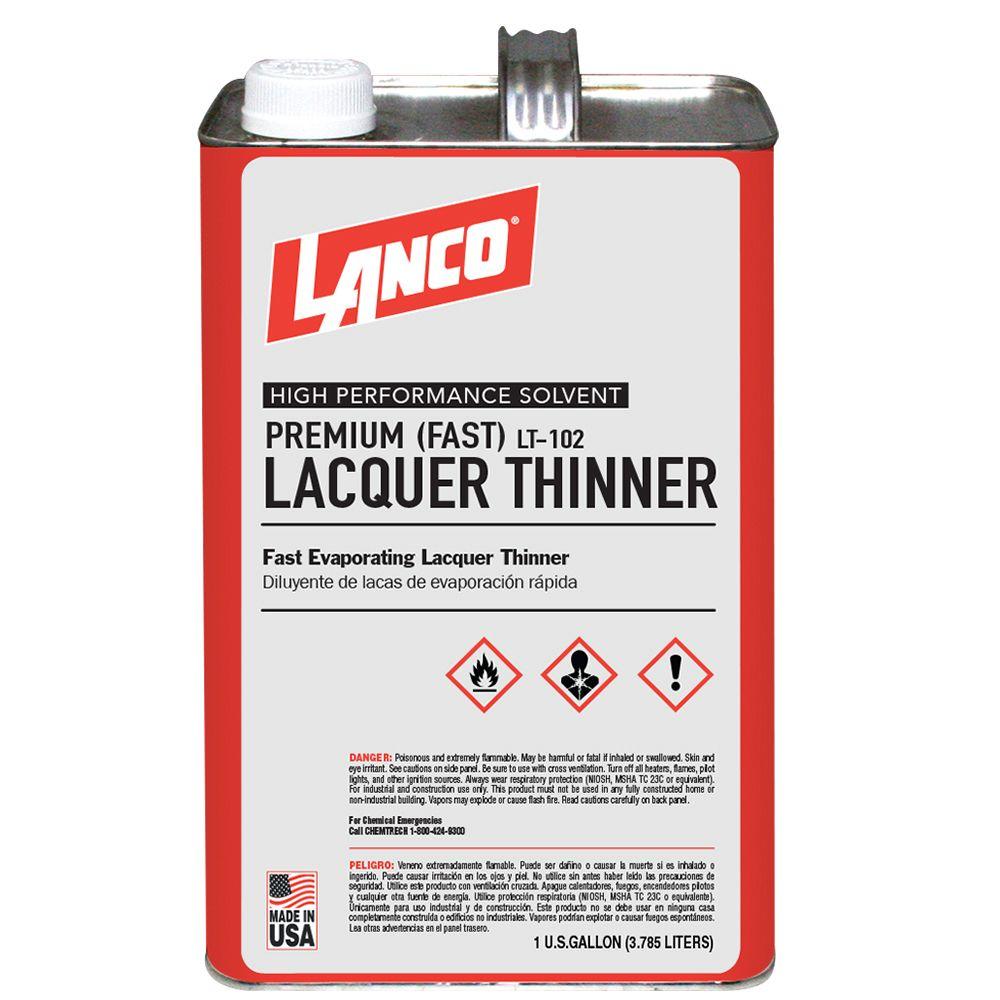 Lanco 1 Gal. Lacquer ThinnerLT1024 The Home Depot
