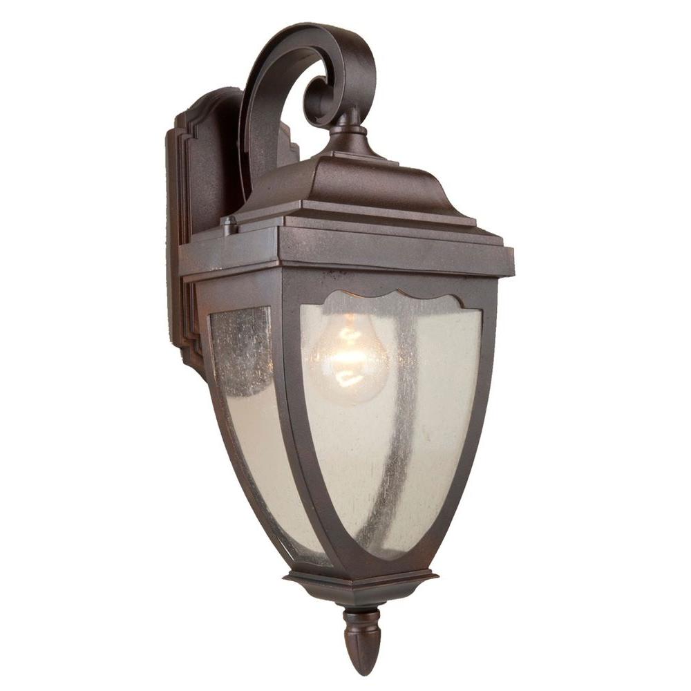 Filament Design Aeolia 1-Light Oil-Rubbed Bronze Outdoor Sconce-CLI ...