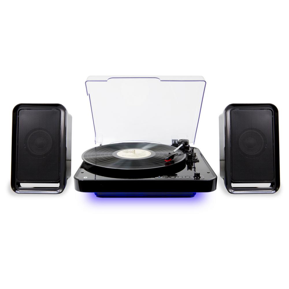 turntable with bluetooth speakers