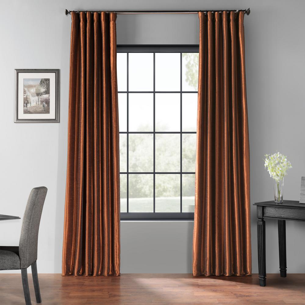 Exclusive Fabrics Furnishings Copper Kettle Brown Blackout