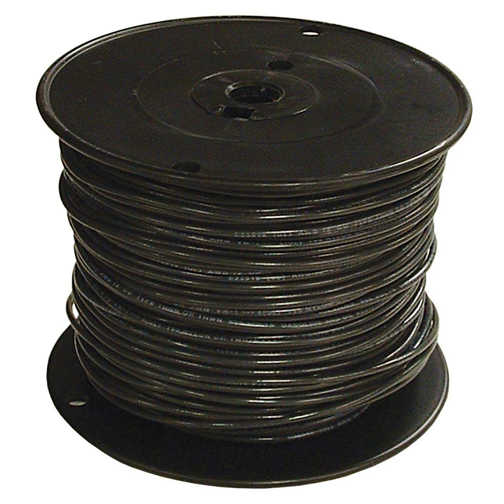 0 Black Stranded Cu Simpull Thhn Wire 0 Black Stranded Cu Simpull Thhn Wire