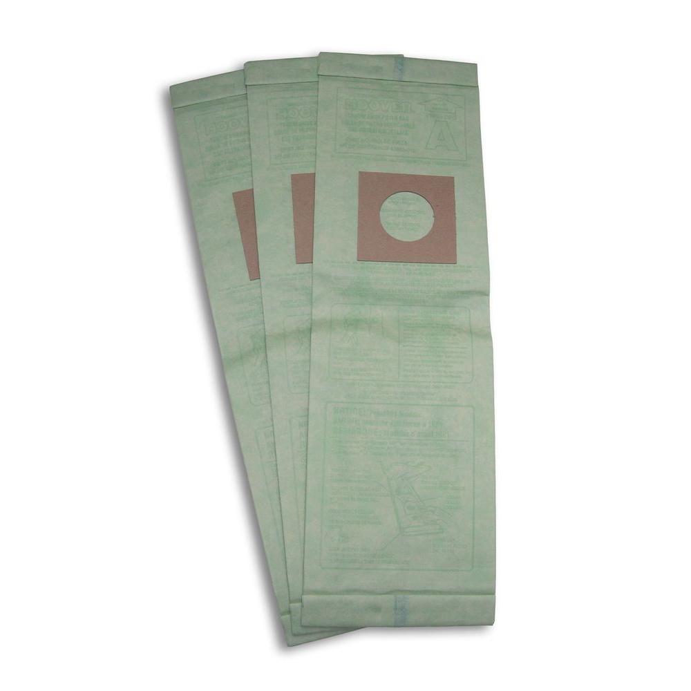 Hoover Type A Filtration Bags for Select Hoover Upright Cleaners (3-Pack)