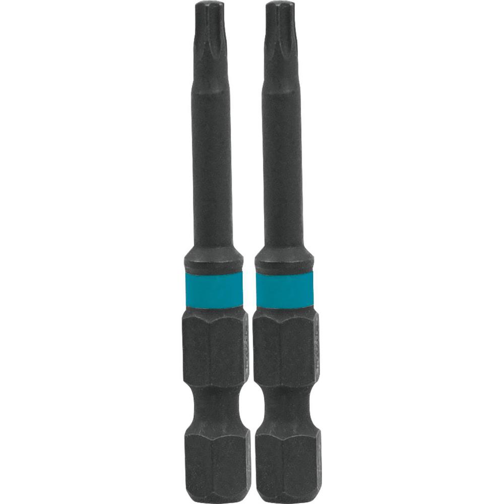 Makita ImpactX T15 Torx 2 in. Modified S2 Steel Power Bit (2Pack)A