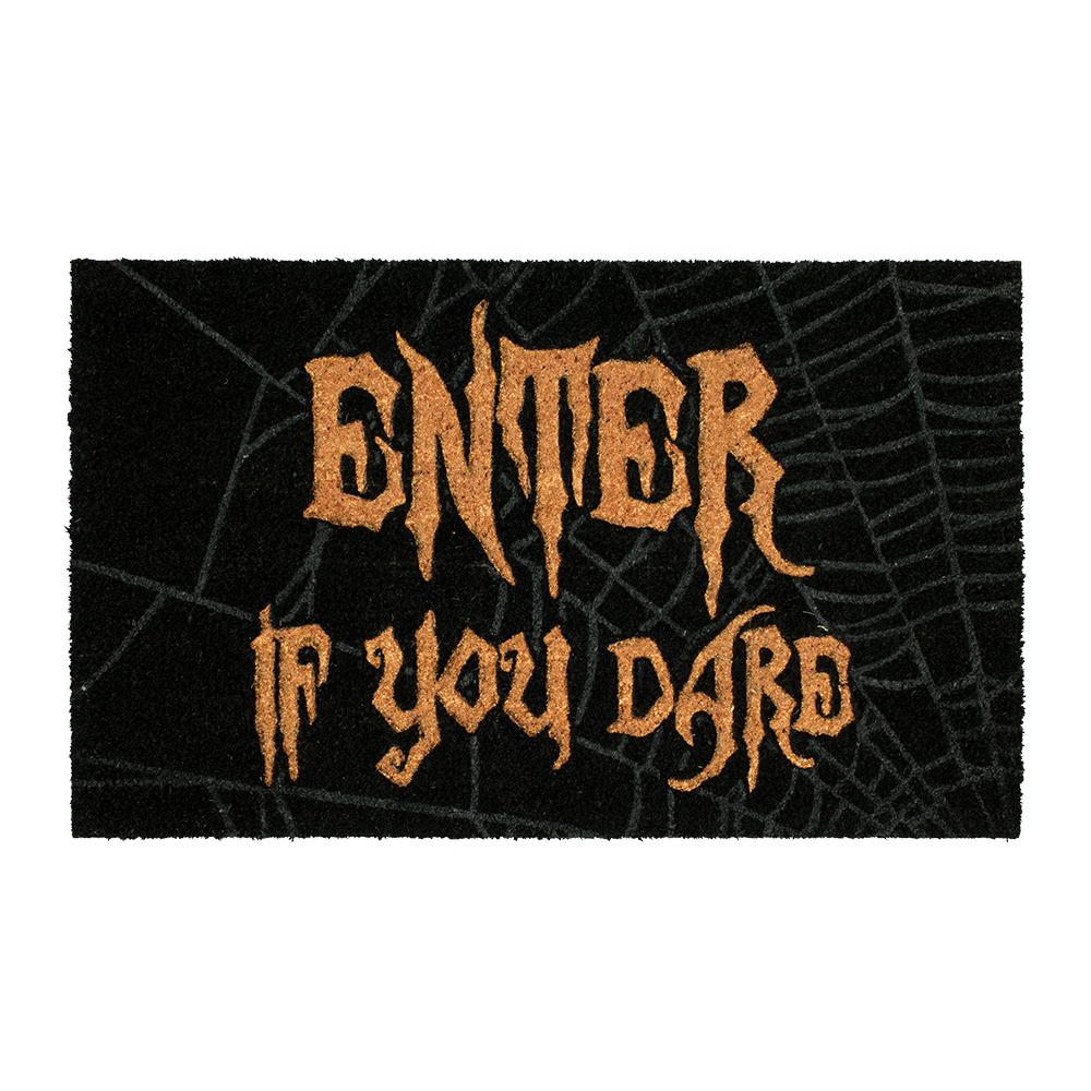  Home Accents If you Dare 18 in x 30 in Coir Door Mat 