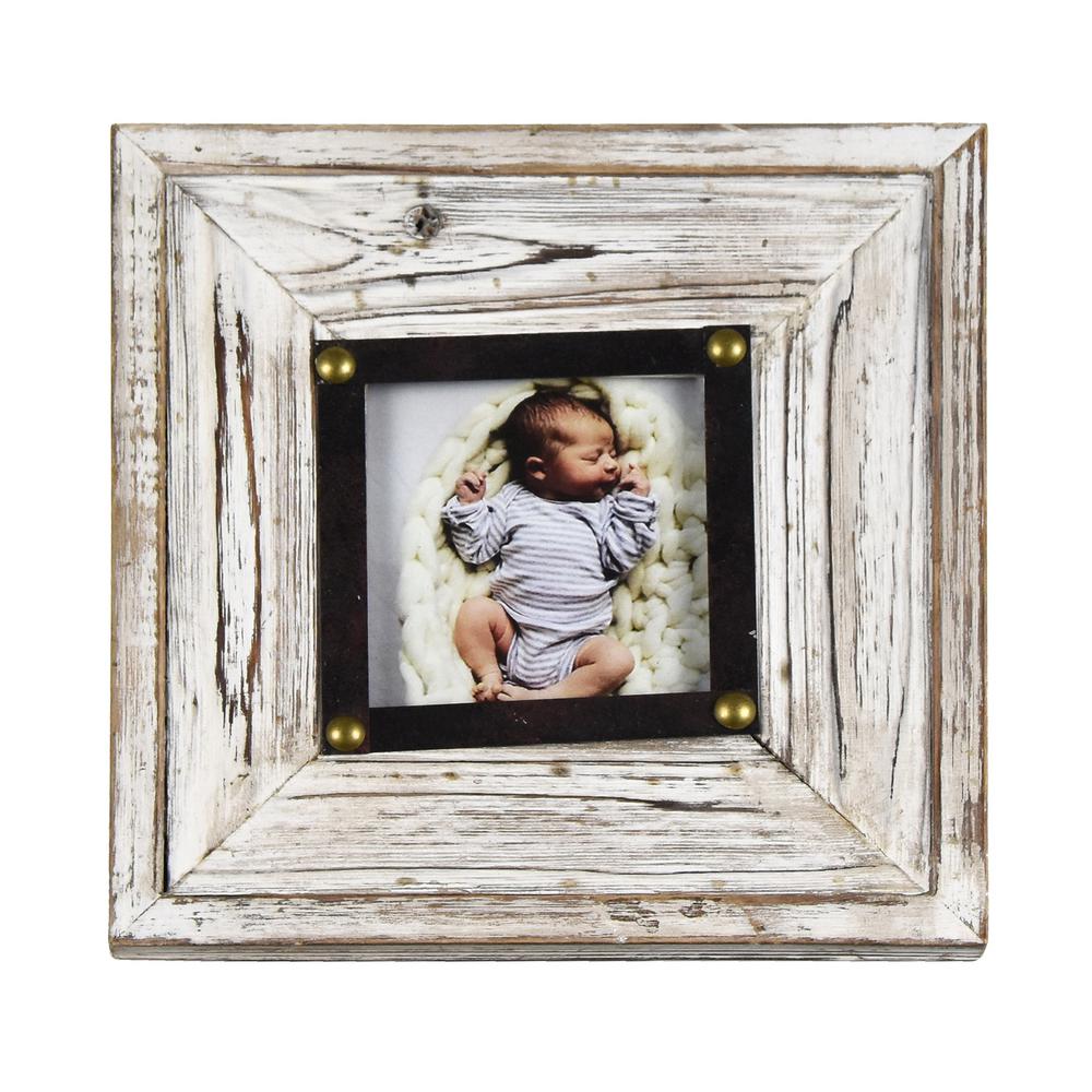 Deep 2 In 1 Table Top Photo Frame Brown 2 Photos Of 4x6 Inches