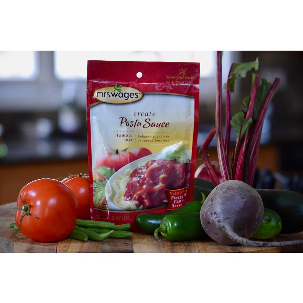 Mrs. Wages Pasta Tomato Canning Mix (12-Pack) by Mrs. Wages