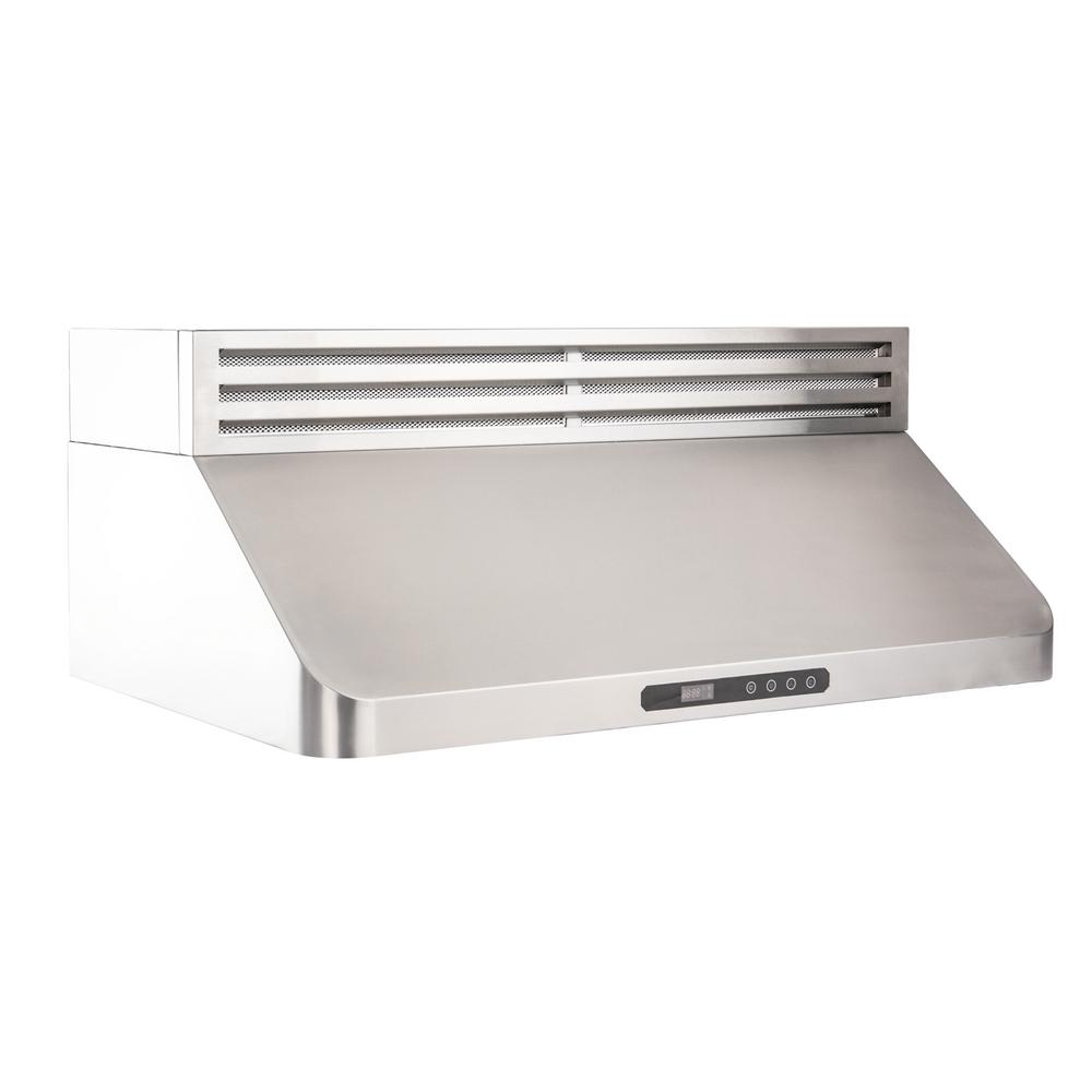ZLINE Kitchen and Bath 36 in. 900 CFM Recirculating Under Range Hood in Stainless Steel