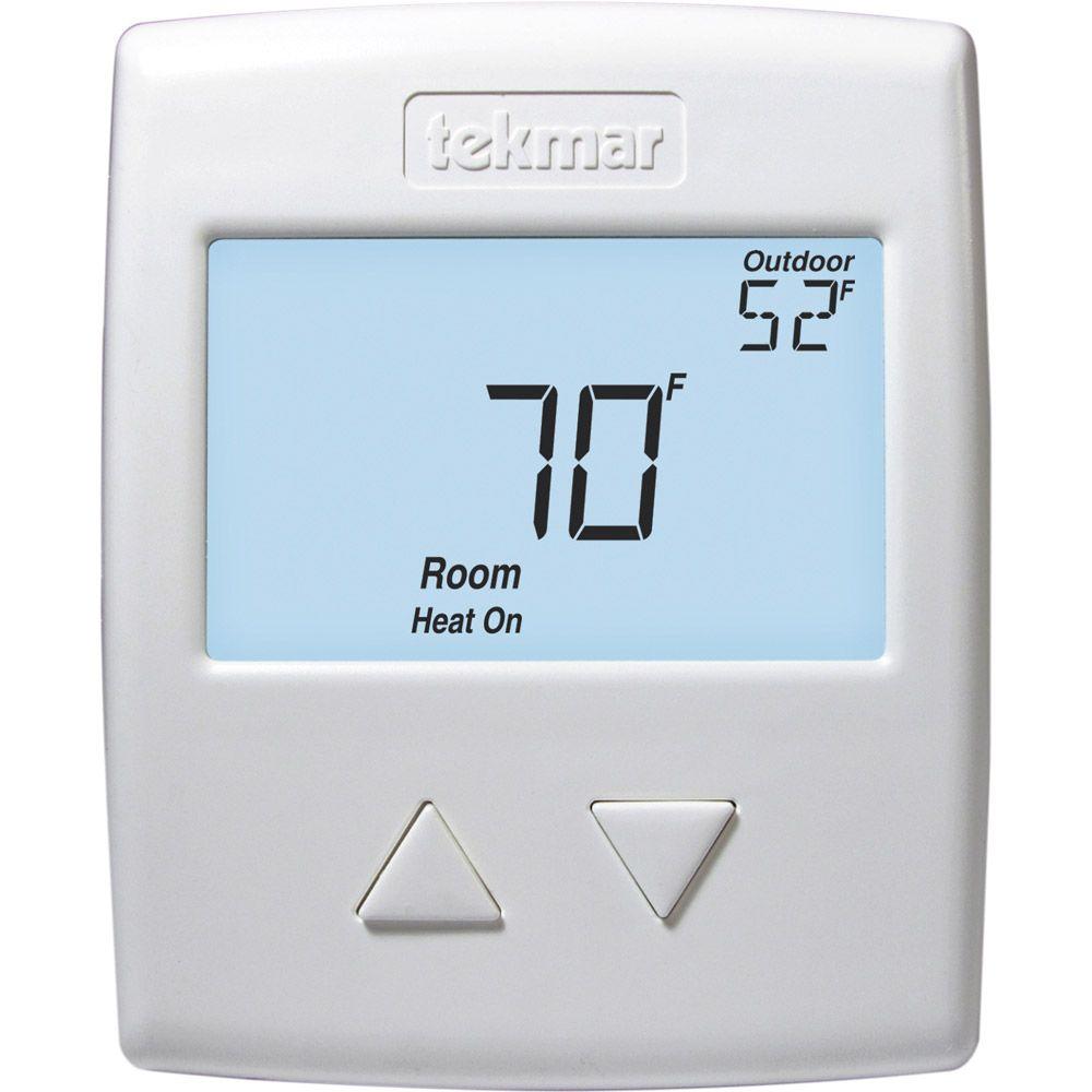 Emerson NP110 Non-Programmable Thermostat - Single Stage Heat/Cool For Home