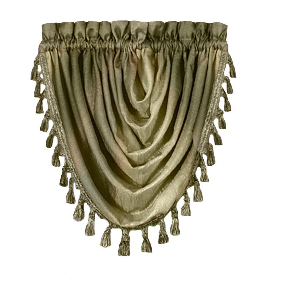 scarf valance sconces