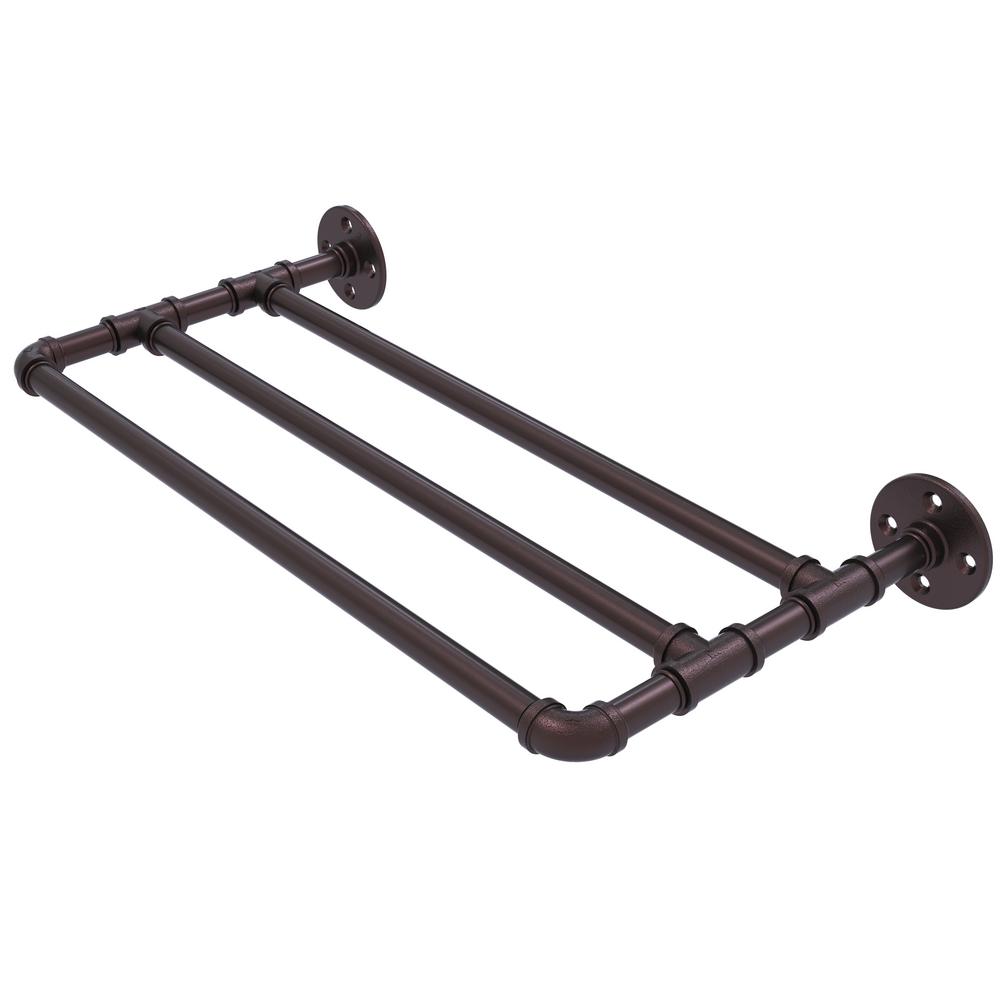 Allied Br Pipeline Collection 30 In Wall Mounted Towel Shelf Wall Mounted Towel Shelf