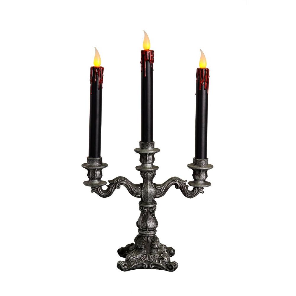  Home Accents Holiday 19 in Candelabra with 3 LED 